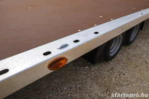 Új SEBAL GT PLATEAU 500 - 5 méteres (3000 kg) autószállító utánfutó - kép 10
