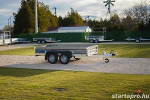 Új extra erős SEBAL Solidus MAX 300  (300 x 150 cm) fékes utánfutó - kép 8
