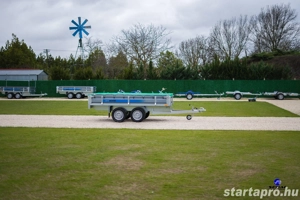 Új SEBAL MAGICUS 300 (300 x 150 cm, 750 kg) alsókerekes utánfutó, rakományrögzítő hálóval  - kép 6