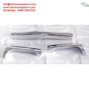 Lamborghini Espada a front bumper ( 1968   1978 ) by stainless steel new  - kép 3