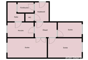 Belvárosban 77 m2-es lakás eladó - kép 8