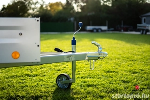 Új SEBAL 2010 horganyzott oldalfalas utánfutó rendszámmal bruttó 448.000 Ft - kép 4