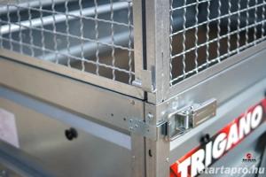 Új SEBAL 2P233 utánfutó, rácsos magasítóval, forgalomba helyezve, rendszámmal bruttó 807.000,- Ft - kép 7