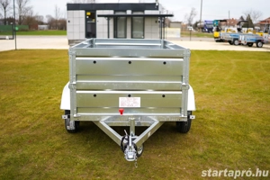 Új SEBAL 2P233 utánfutó oldalfal magasítóval, forgalomba helyezve, rendszámmal bruttó 767.000,- Ft - kép 2