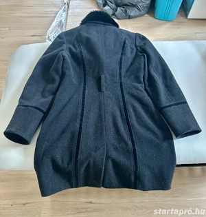 Női gyapjú szövetkabát eladó - kép 2
