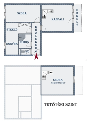 Napfényes, erkélyes lakás Szombathely belvárosában eladó! - kép 6