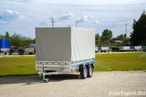 Új ponyvás SEBAL - SOLIDUS 263 utánfutó AKCIÓSAN bruttó 858.000 Ft