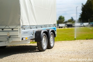 Új ponyvás SEBAL - SOLIDUS 263 utánfutó AKCIÓSAN bruttó 858.000 Ft - kép 4