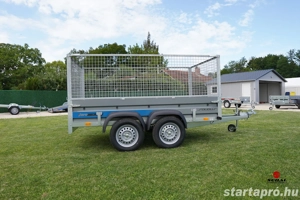 Új rácsos SEBAL - SOLIDUS 263 utánfutó AKCIÓSAN bruttó 828.000 Ft - kép 9