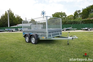 Új rácsos SEBAL - SOLIDUS 263 utánfutó AKCIÓSAN bruttó 828.000 Ft - kép 11