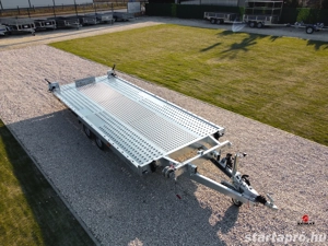 Új Prémium SEBAL - GT Kippbar 470 (2700kg) autószállító utánfutó bruttó 2.490.000,- Ft - kép 2