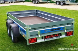 Új SEBAL - SOLIDUS 300 - 2 tengelyes utánfutó (300 x 150 cm) - kép 2