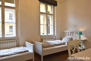 Kiadó világos, tágas luxuslakás a palotanegyed szívében 139 nm, 3 hálószobával! - kép 4