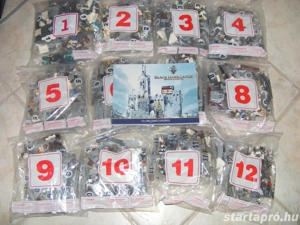 Lego komp. Bricklink Desig. Pr. 910029 Mountain Fortress Hegyi Erőd Black Falcon vár 4000db LEPIN ÚJ - kép 7