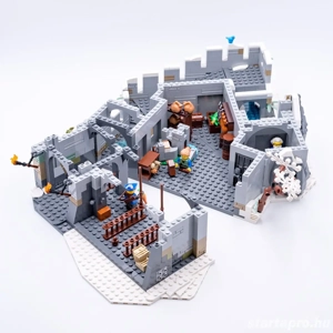 Lego komp. Bricklink Desig. Pr. 910029 Mountain Fortress Hegyi Erőd Black Falcon vár 4000db LEPIN ÚJ - kép 10