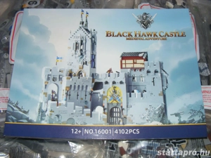 Lego komp. Bricklink Desig. Pr. 910029 Mountain Fortress Hegyi Erőd Black Falcon vár 4000db LEPIN ÚJ - kép 11
