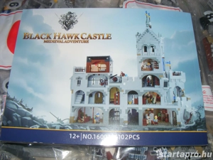 Lego komp. Bricklink Desig. Pr. 910029 Mountain Fortress Hegyi Erőd Black Falcon vár 4000db LEPIN ÚJ - kép 12