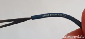 Riva ZY0008 50-20 acélkék duplaszáras fém női keret - kép 2