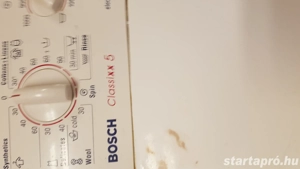 Mosógép automata, Boss 40 cm.szélességü,felültöltős, jó, kipróbálható - kép 3