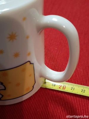 Luminarc Daphne - France sárga-kék mintás bögre, eladó - kép 5