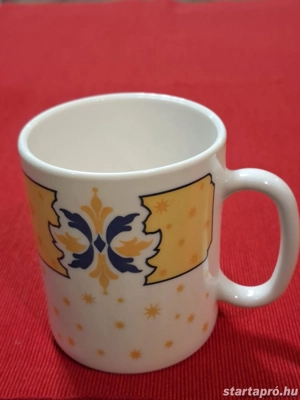 Luminarc Daphne - France sárga-kék mintás bögre, eladó