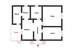 Polgáron modern kialakítású otthon központhoz közel eladó!  - kép 12