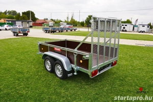Új billenős SEBAL - 2S250 (1300kg) utánfutó rámpával AKCIÓSAN 1.138.000 Ft - kép 5