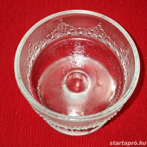 Üveg fagylaltos pohár, eladó - kép 2