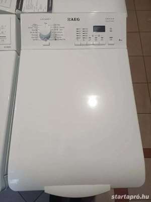 Felújított AEG L61260TLE Felültöltős Mosógép [HFV832] 3-6 hónap garanciával