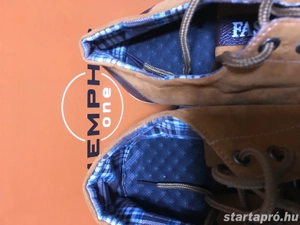 Eladó egy pár ÚJ sportos 43-as fekete férfi bőr cipő és egy pár bélelt vászoncipő! - kép 5