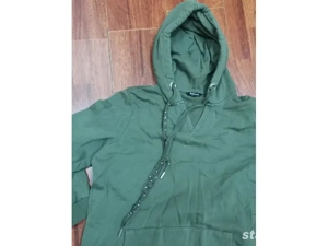 Zöld kapucnis ruha vagy tunika L - kép 3