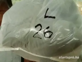 Zöld kapucnis ruha vagy tunika L - kép 4