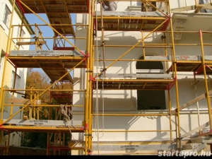 Homlokzati állvány bérbeadó - kép 3