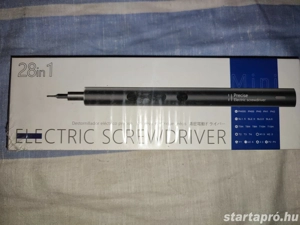 Elektromos csavarhúzó készlet 28in1 bontatlan 28 féle cserélhető fejjel  