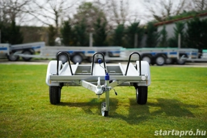 Új SEBAL - MU2 (2+1 sínes) motorszállító utánfutó akciósan bruttó 429.000 Ft - kép 9