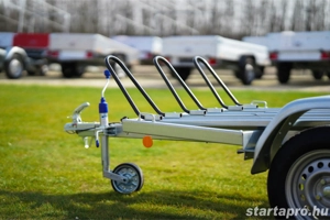 Új SEBAL - MU2 (2+1 sínes) motorszállító utánfutó akciósan bruttó 429.000 Ft - kép 7