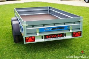 Új SEBAL - SOLIDUS 300 - 2 tengelyes utánfutó (300 x 150 cm) - kép 14