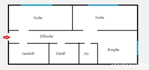 XV. Drégelyvár utcában szigetelt házban 53 nm-es 2 szobás lakás eladó - kép 10