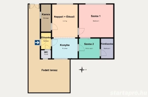 Kiskunhalas Tabán városrészben felújított családi ház eladó! - kép 2