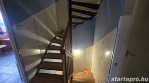 XVI. Rákosszentmihályon 3 szintes, 396 nm-es ház eladó 400 nm-es sarok telken! - kép 4