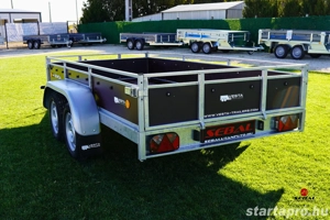 Új SEBAL - FF-300 fa oldalfalas utánfutó korláttal akciósan csak bruttó 759.000 Ft - kép 9