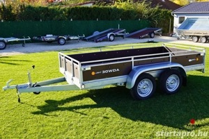 Új SEBAL - FF-300 fa oldalfalas utánfutó korláttal akciósan csak bruttó 759.000 Ft - kép 3