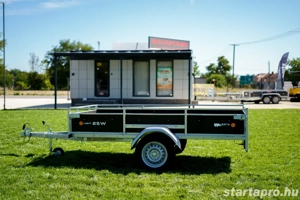 Új billenős SEBAL - F-250 utánfutó + extra hegesztett korlát - 509.000 Ft helyett bruttó 479.000 Ft  - kép 9