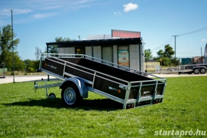 Új billenős SEBAL - F-250 utánfutó + extra hegesztett korlát - 509.000 Ft helyett bruttó 479.000 Ft  - kép 8