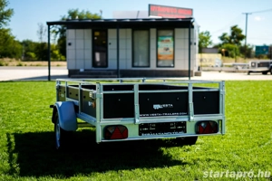 Új billenős SEBAL - F-250 utánfutó + extra hegesztett korlát - 509.000 Ft helyett bruttó 479.000 Ft  - kép 3