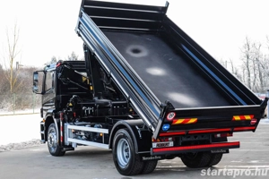 Mercedes - Benz AXOR 1833 - Billenőplatós - Darugémes teherautó EURO 5 - kép 7