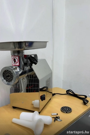  Professzionális húsdaráló Inox 12" (rozsdamentes acél) - kép 4