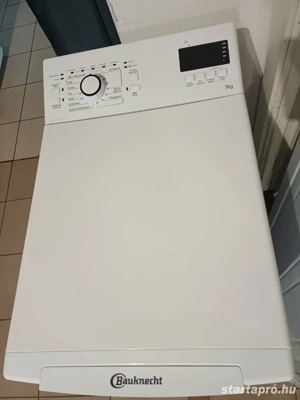 Felújított Bauknecht WMT ECOSTAR 732 Di Felültöltős Mosógép [HFV838] 3-6 hónap garanciával