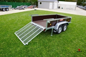 Új billenős SEBAL - 2S250 (1300kg) utánfutó rámpával AKCIÓSAN 1.138.000 Ft - kép 4