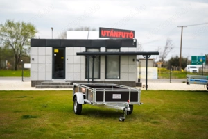 Új billenős SEBAL fa oldalfalas D250 utánfutó akciósan 489.000 Ft - kép 9